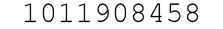 Number 1011908458.