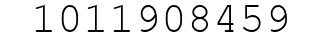 Number 1011908459.