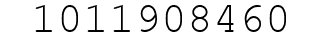 Number 1011908460.