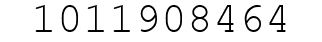 Number 1011908464.