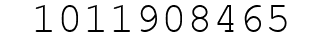 Number 1011908465.