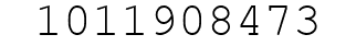 Number 1011908473.