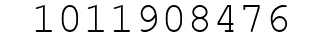 Number 1011908476.