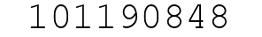 Number 101190848.