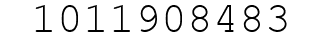 Number 1011908483.