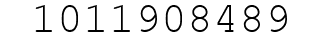 Number 1011908489.