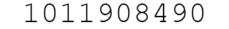 Number 1011908490.