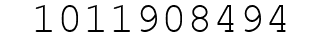 Number 1011908494.