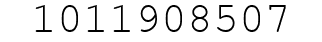 Number 1011908507.