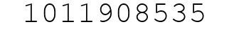 Number 1011908535.