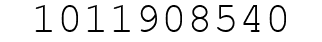 Number 1011908540.