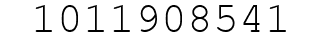 Number 1011908541.