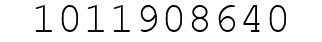 Number 1011908640.
