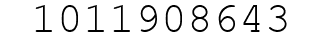 Number 1011908643.