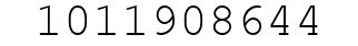 Number 1011908644.