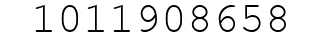 Number 1011908658.