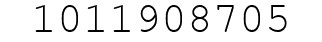 Number 1011908705.