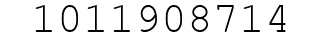 Number 1011908714.