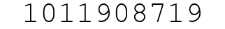 Number 1011908719.