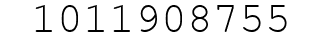 Number 1011908755.