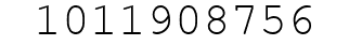 Number 1011908756.