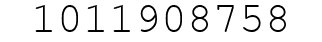 Number 1011908758.