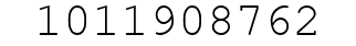 Number 1011908762.