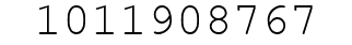 Number 1011908767.