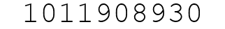 Number 1011908930.