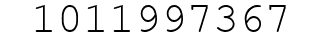 Number 1011997367.