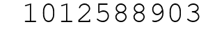 Number 1012588903.