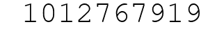 Number 1012767919.