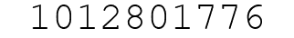 Number 1012801776.