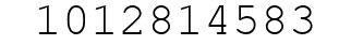 Number 1012814583.