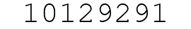 Number 10129291.