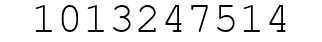 Number 1013247514.