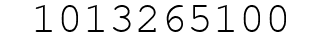 Number 1013265100.