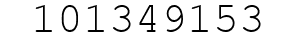 Number 101349153.