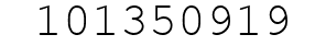Number 101350919.
