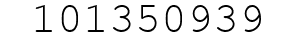 Number 101350939.
