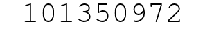 Number 101350972.