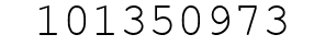 Number 101350973.
