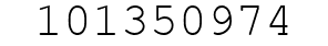 Number 101350974.