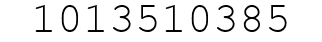 Number 1013510385.