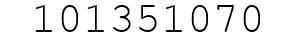 Number 101351070.