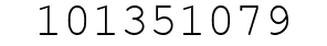 Number 101351079.
