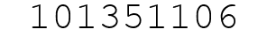 Number 101351106.