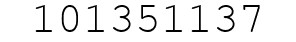 Number 101351137.