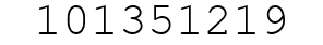 Number 101351219.