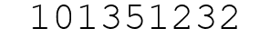 Number 101351232.
